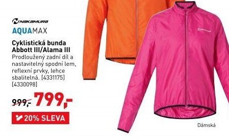 Cyklistická bunda Abbott III/Alama III