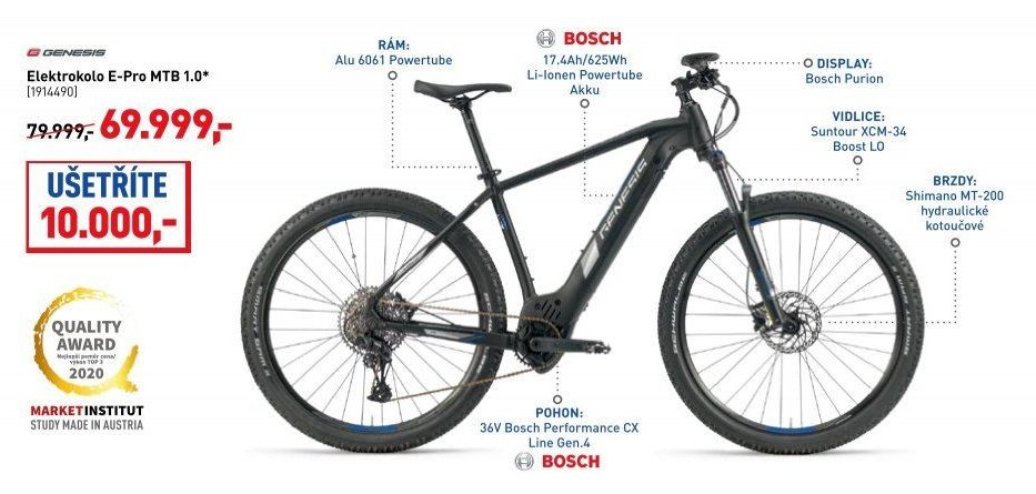 Elektrokolo E-Pro MTB 1.0
