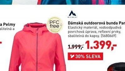 Dámská outdoorová bunda Pampo