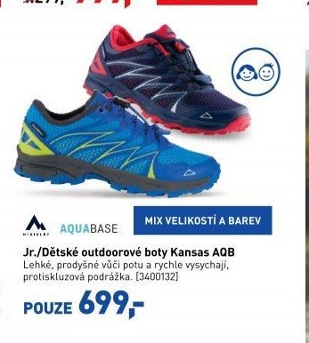 Jr./Dětské outdoorové boty Kansas AQB