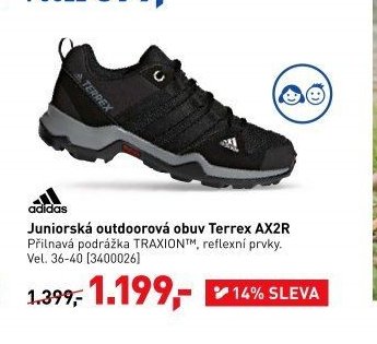 Juniorská outdoorová obuv Terrex AX2R