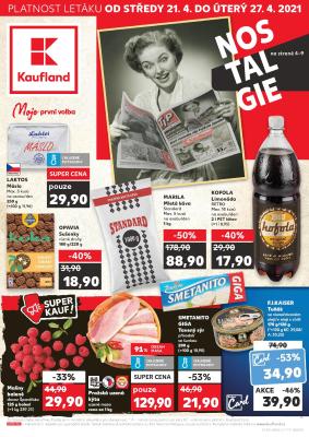 aktuální leták Kaufland 21.4.2021-27.4.2021