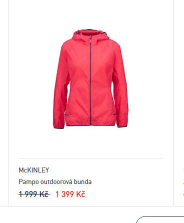 MCKINLEY Pampo outdoorová bunda