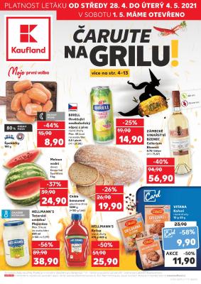 aktuální leták Kaufland 28.4.2021-4.5.2021