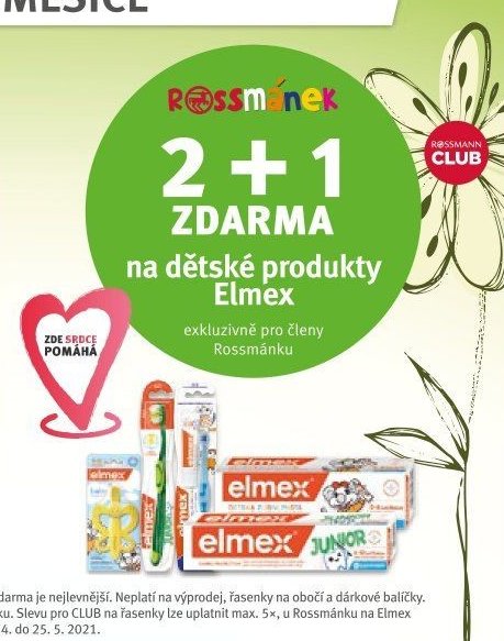 Dětské produkty Elmex