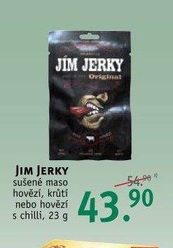 JIM JERKY sušené maso