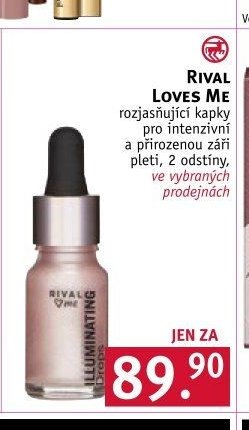 RIVAL LOVES ME rozjasňující kapky