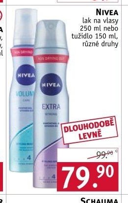 Nivea lak na vlasy 250 ml nebo tužidlo 150 ml