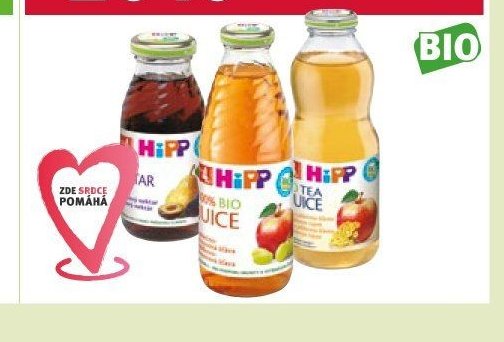 HIPP dětské nápoje