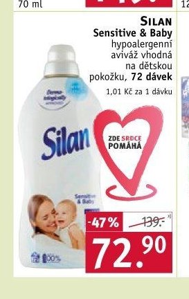 SILAN Sensitive & Baby aviváž