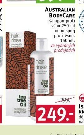 AUSTRALIAN BODYCARE šampon proti vším