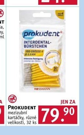 PROKUDENT mezizubní kartáčky 32 ks