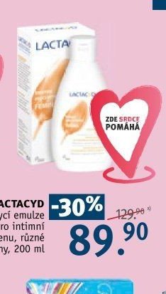 LACTACYD mycí emulze pro intimní hygienu