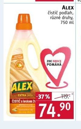 Alex čistič podlah
