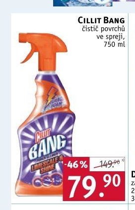 CILLIT BANG čistič povrchů