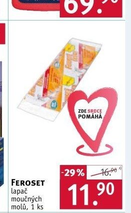FEROSET lapač moučných molů