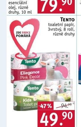 TENTO toaletní papír
