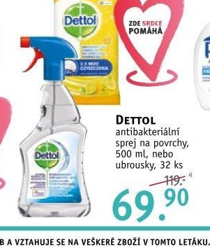 Dettol antibakteriální sprej