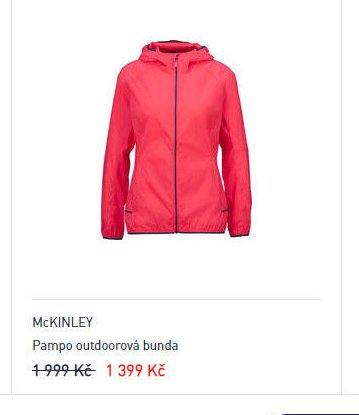 MCKINLEY Pampo outdoorová bunda
