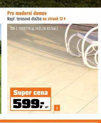 Terasová dlažba