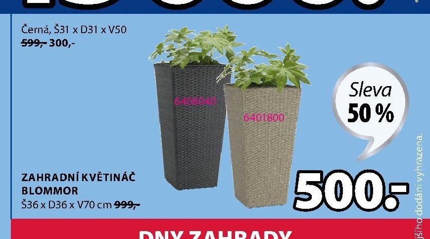 Zahradní květináč BLOMMOR