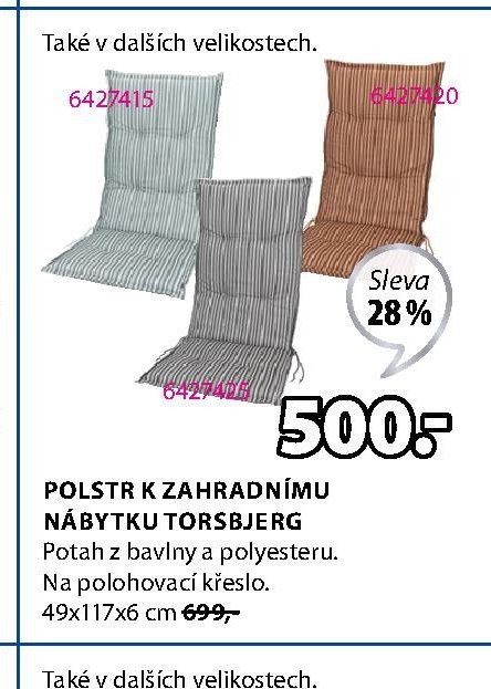 POLSTR K ZAHRADNÍMU NÁBYTKU TORSBJERG