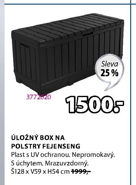 ÚLOŽNÝ BOX NA POLSTRY FEJENSENG