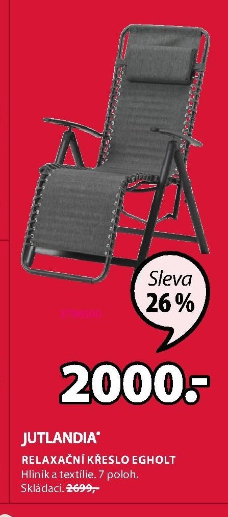 Relaxační křeslo EGHOLT