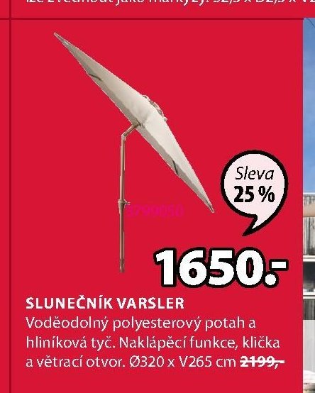 Slunečník VARSLER