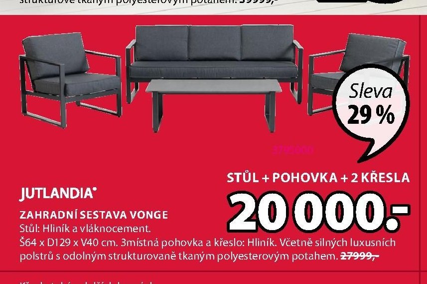 Zahradní sestava VONGE
