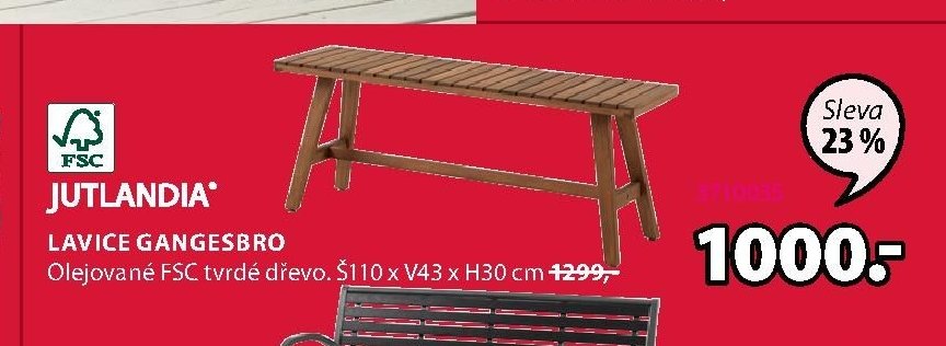Lavice GANGESBRO