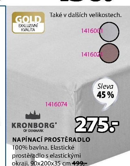 NAPÍNACÍ PROSTĚRADLO
