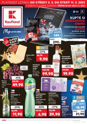 aktuální leták Kaufland 5.5.2021-11.5.2021