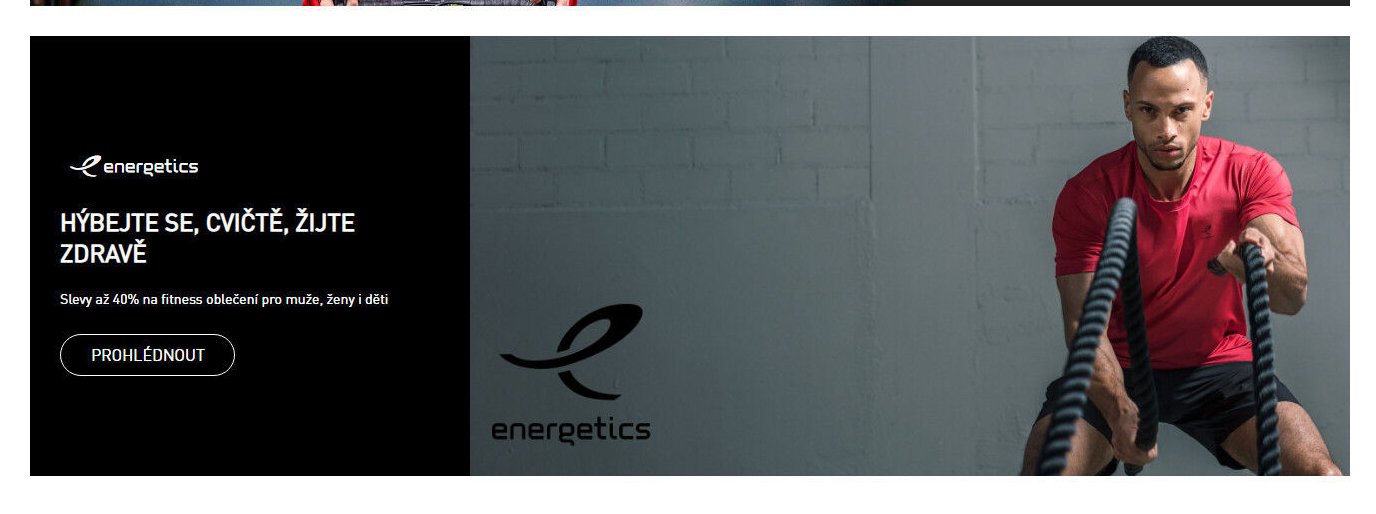 Energetics fitness oblečení