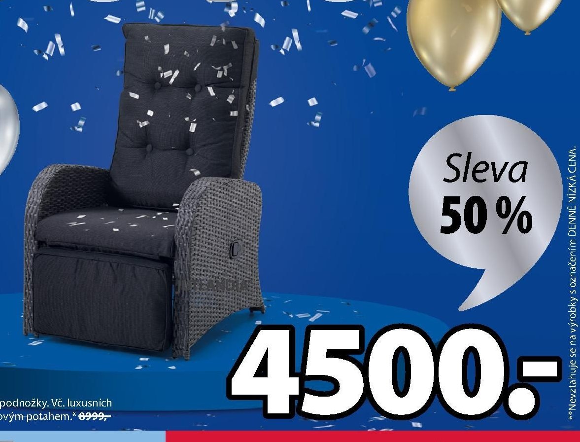 POLOHOVACÍ KŘESLO STORD