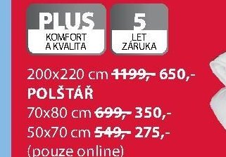 POLŠTÁŘ 70x80 cm