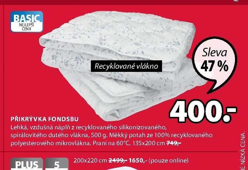 PŘIKRÝVKA FONDSBU