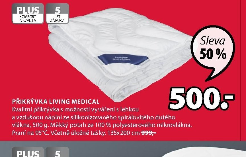 PŘIKRÝVKA LIVING MEDICAL