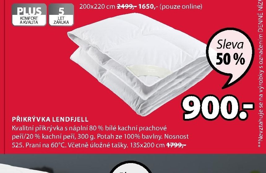 PŘIKRÝVKA LENDFJELL