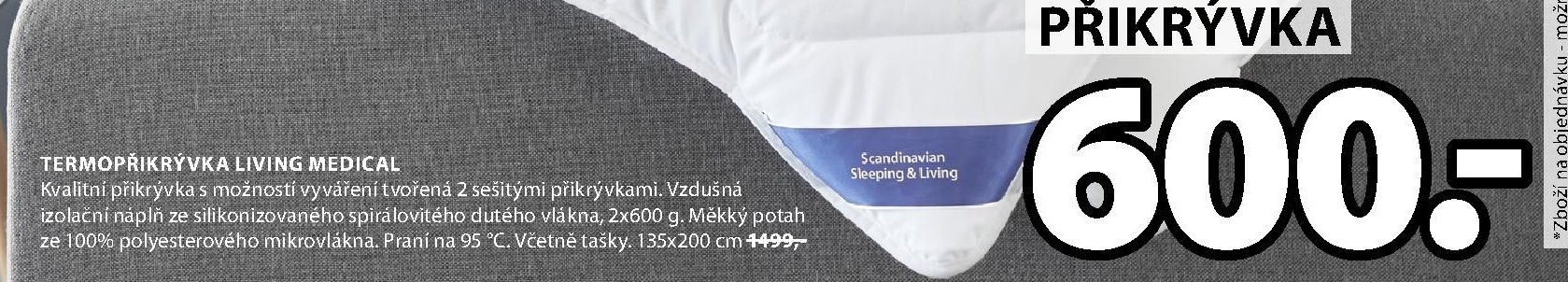 TERMOPŘIKRÝVKA LIVING MEDICAL