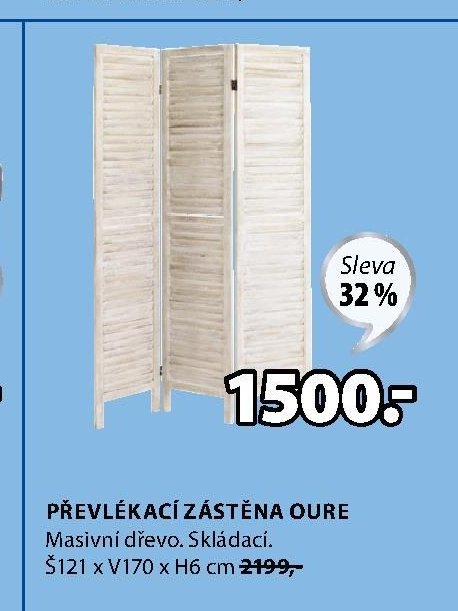 PŘEVLÉKACÍ ZÁSTĚNA OURE