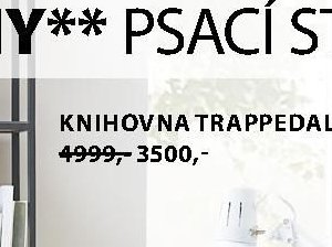 KNIHOVNA TRAPPEDAL