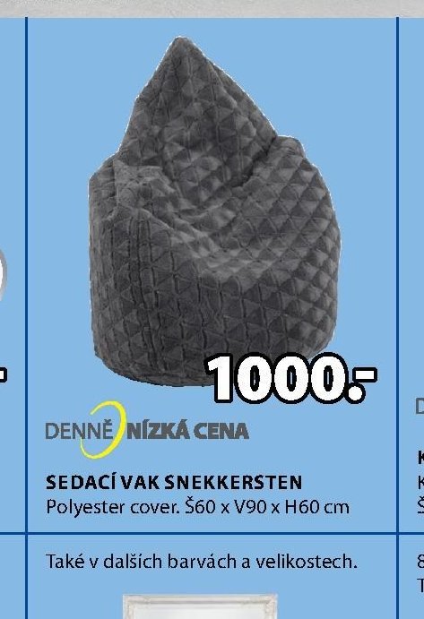 SEDACÍ VAK SNEKKERSTEN