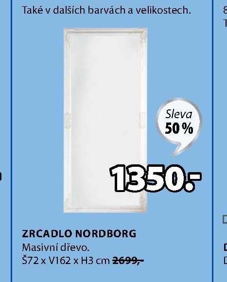 ZRCADLO NORDBORG