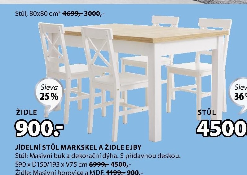 JÍDELNÍ STŮL MARKSKEL