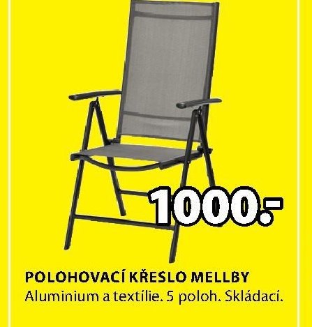 Polohovací křeslo MELLBY