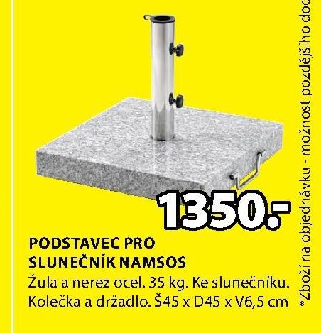 Podstavec pro slunečník NAMSOS
