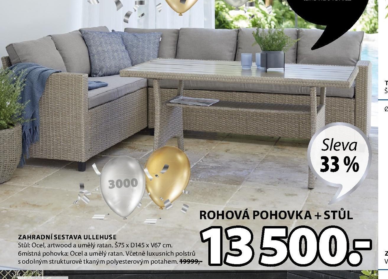 ZAHRADNÍ SESTAVA ULLEHUSE
