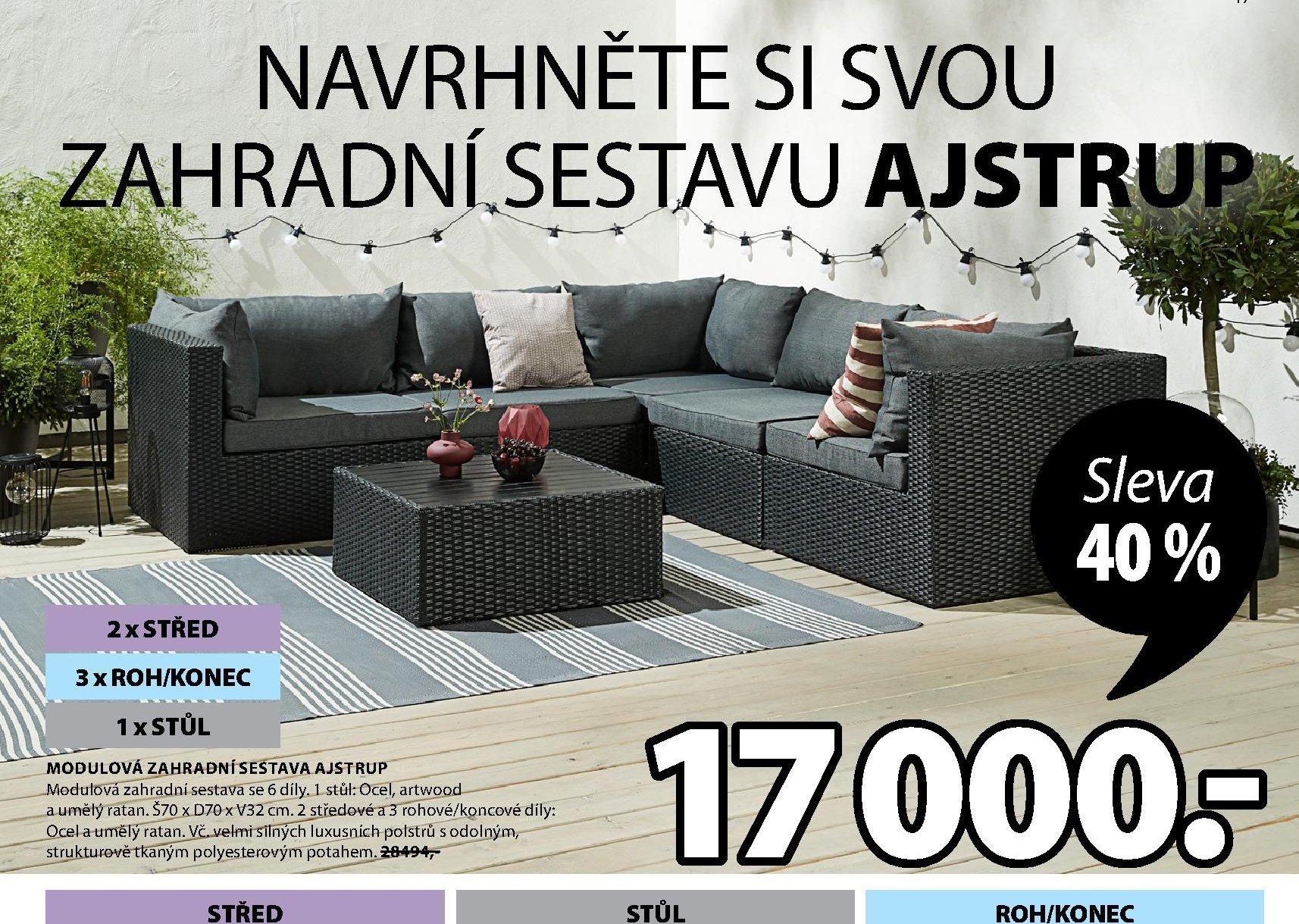 MODULOVÁ ZAHRADNÍ SESTAVA AJSTRUP