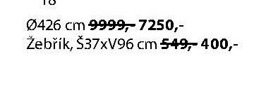 Žebřík 37x96 cm